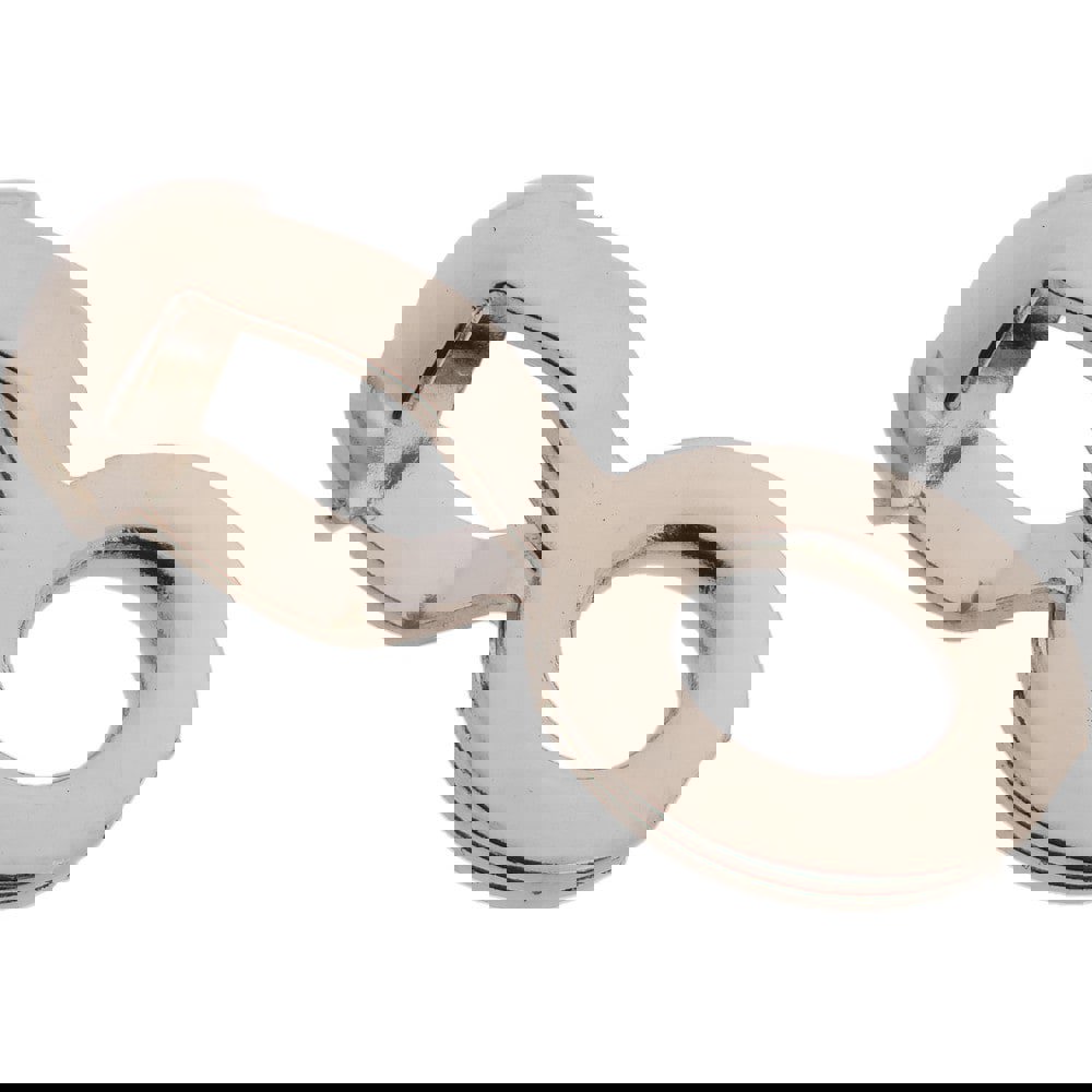 1/2 Inch Long Nickel Plated Brass End Coupling