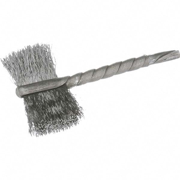 Power Tube Brush: Flat, Steel