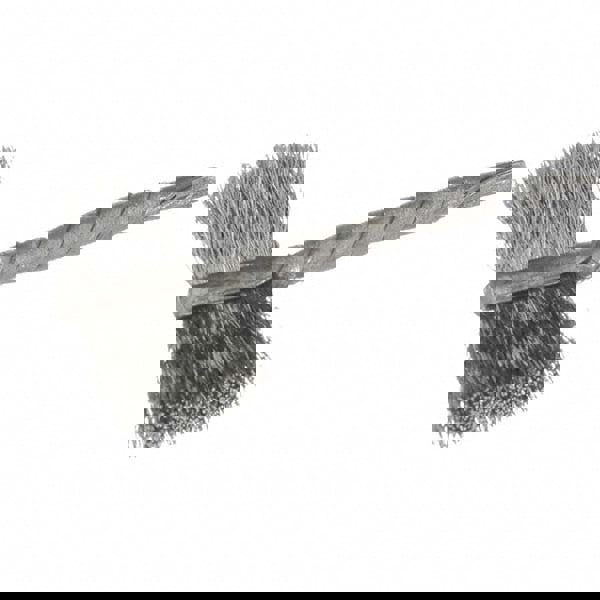 Power Tube Brush: Flat, Stainless Steel