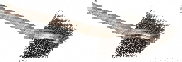 Power Tube Brush: Flat, Stainless Steel