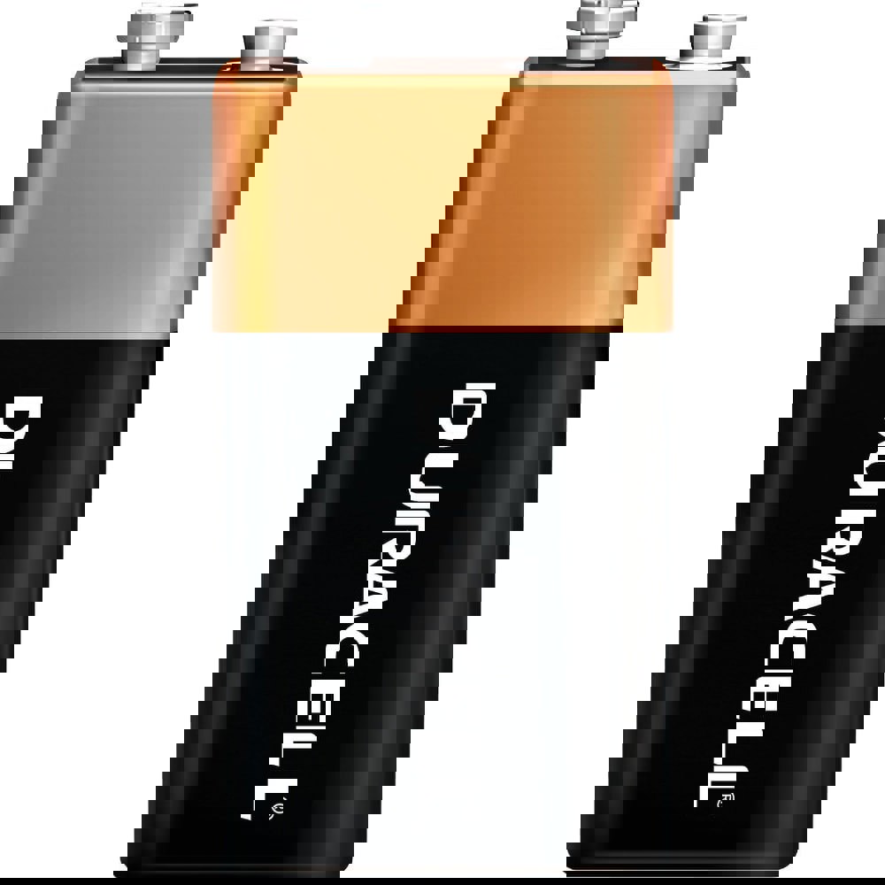 Pack of (6), Size 9V, Alkaline, 12 Packet, Standard Batteries