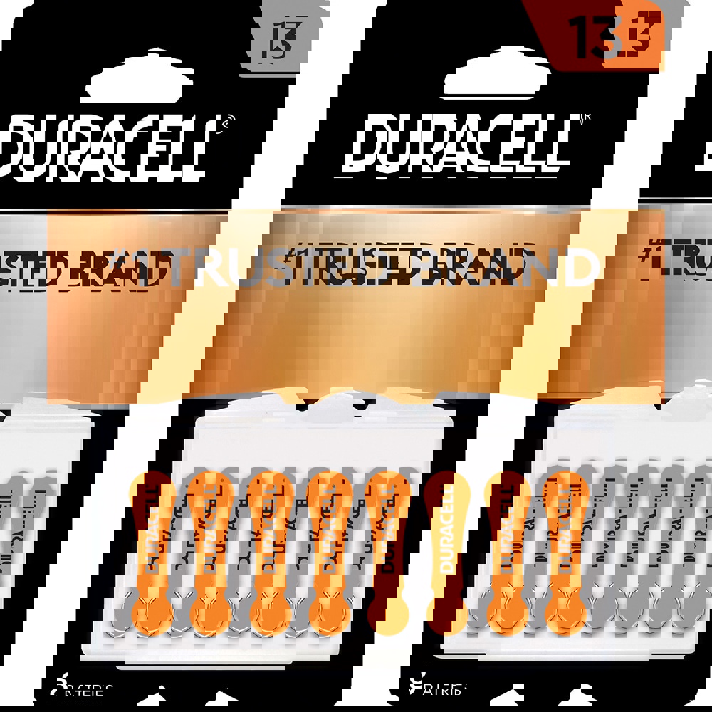 Hearing Aid Battery: Size 13, Zinc Air