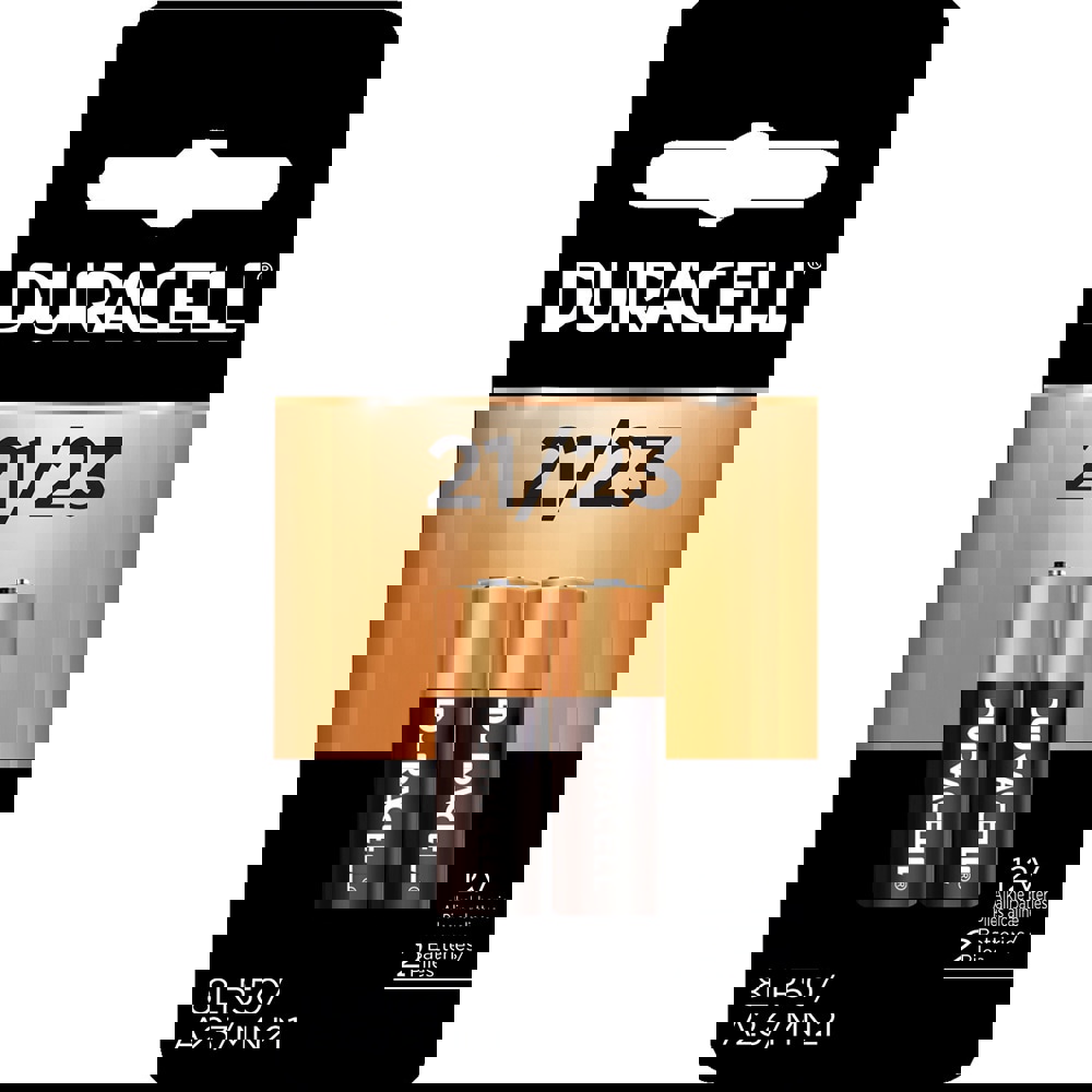 Standard Battery: Size 21 & 23, Alkaline
