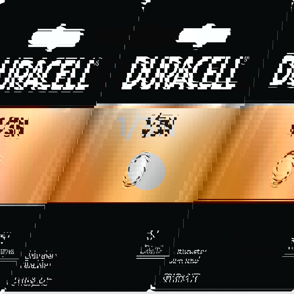 6 Qty 1 Pack Size 1/3N, Lithium, 6 Pack, Standard Battery