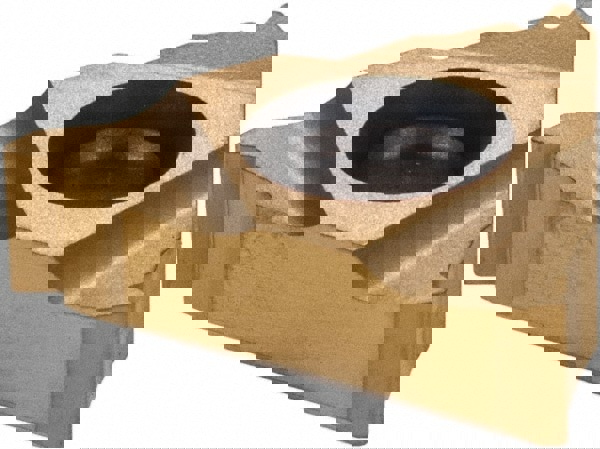 Laydown Threading Insert: 16EL 16UN CP500, Solid Carbide