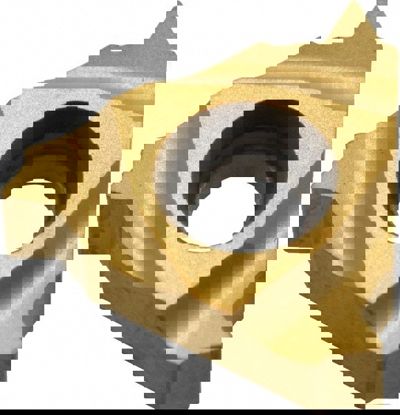 Laydown Threading Insert: 16NR10UN CP500, Solid Carbide