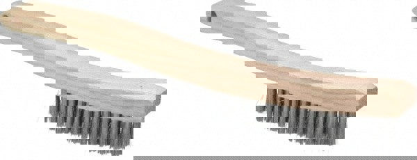 Plater Brush, 4 Rows, 18 Columns, Steel