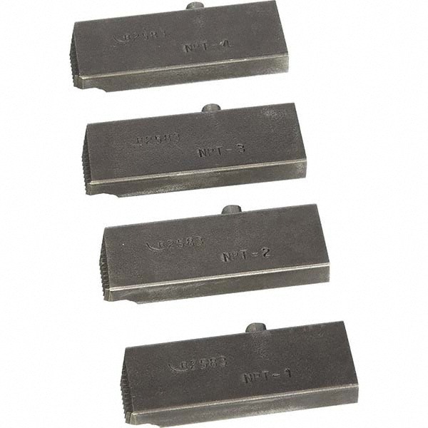 Pipe Threader Dies; Thread Direction: Right Hand ; Thread Standard: NPT ; Material: Stainless Steel ; UNSPSC Code: 27112805