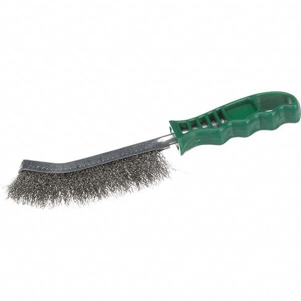Scratch Brush, 1 Rows, Columns, Stainless Steel