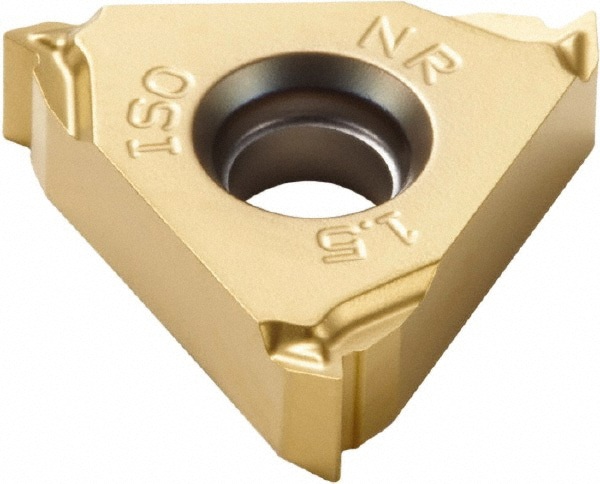Laydown Threading Insert: 16NR2.0ISO-A1 CP500, Solid Carbide