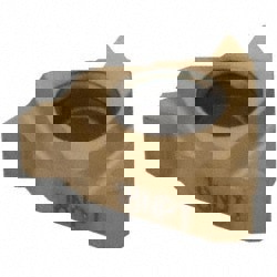 Laydown Threading Insert: 09NR18NPT CP500, Solid Carbide