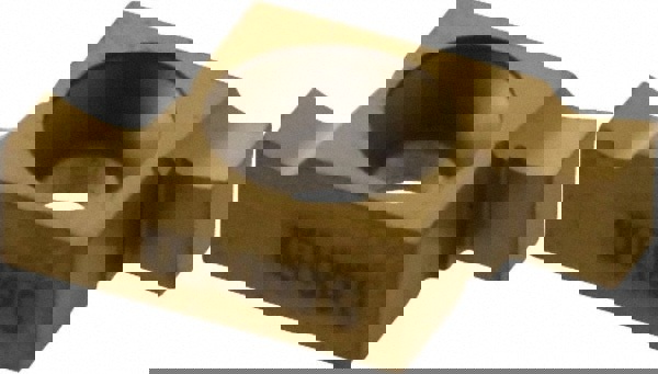 Grooving Insert: 10ER086FG CP500, Solid Carbide