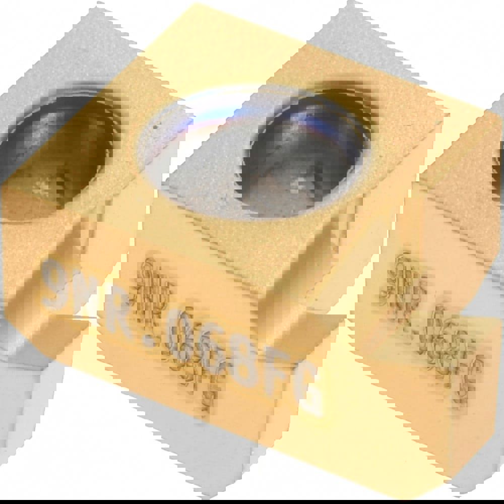 Grooving Insert: 9NR068FG CP500, Solid Carbide