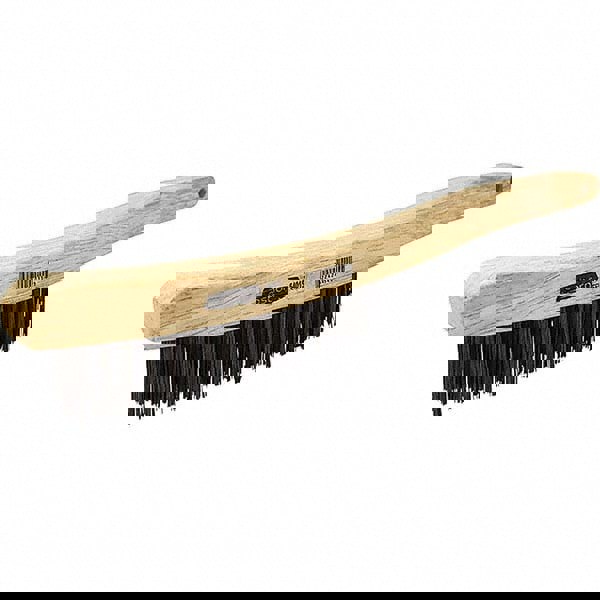 Scratch Brush, 3 Rows, 19 Columns, Brass