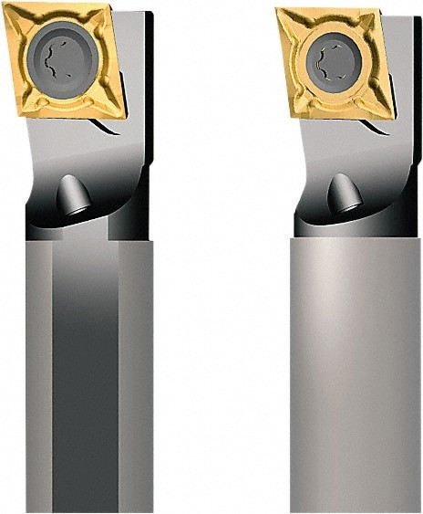 Indexable Boring Bar: A20R-SCFCR09, 25 mm Min Bore Dia, Right Hand Cut, 20 mm Shank Dia, 90 &deg; Lead Angle, Steel