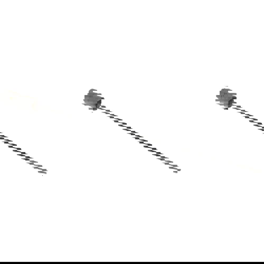 Single Flute Drill Bit: #38, 115 &deg; Point, Carbide-Tipped