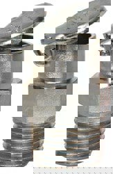 1/2-14 Thread, Steel, Zinc Plated, Threaded One Piece, Straight Oil Hole Cover