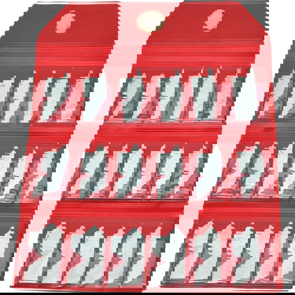 18 Piece Stainless Steel Angle Gage Set