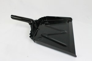11.5 BLACK METAL DUST PAN WIDE