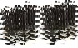 Transfer Punch Set: 114 Pc, 0.1304 to 0.5313