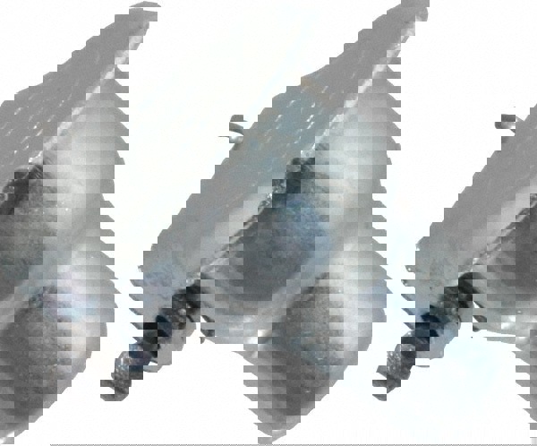 Steel, Zinc Plated, Shoulder Drive One Piece, Straight Oil Hole Cover