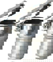 Steel, Zinc Plated, Shoulder Drive One Piece, Straight Oil Hole Cover