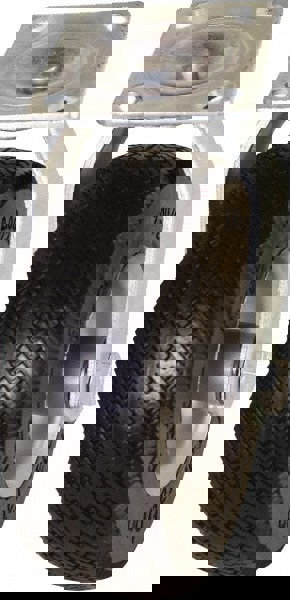 Swivel Top Plate Caster: Polyurethane, 8