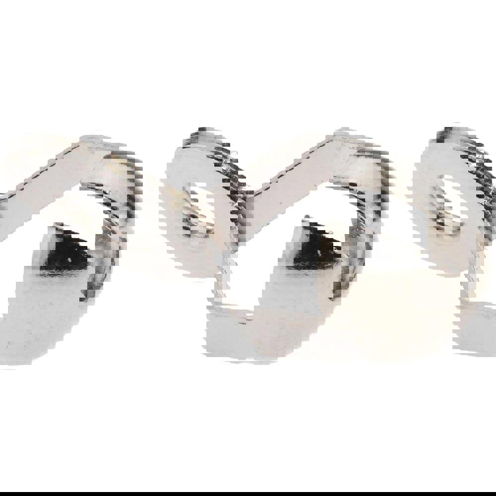 1/32 Inch Long Nickel Plated Brass End Coupling