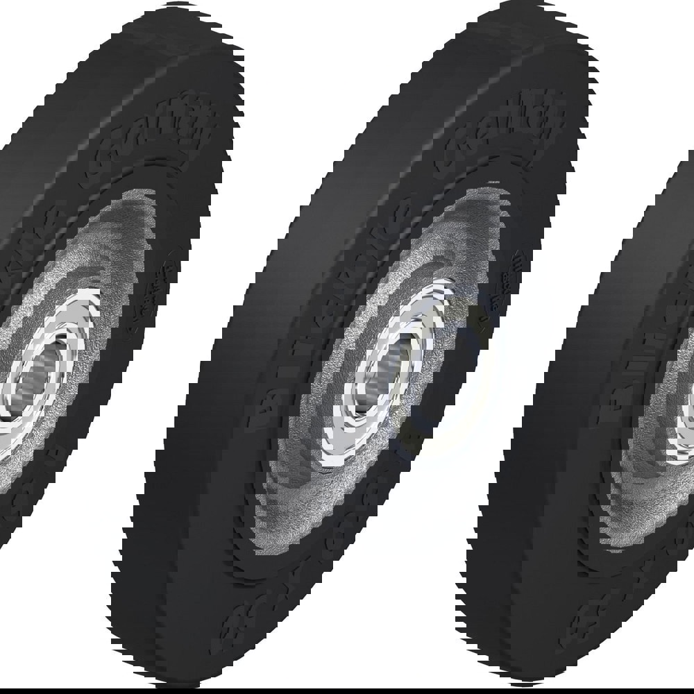 Caster Wheels; Wheel Type: Rigid; Swivel ; Wheel Diameter (Inch): 6-5/16 ; Bearing Type: Ball ; Wheel Width (Inch): 2 ; Wheel Core Material: Steel ; Wheel Material: Rubber