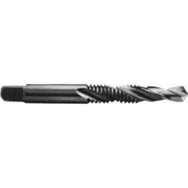 Combination Drill Tap: 1/2-20, H3, High Speed Steel
