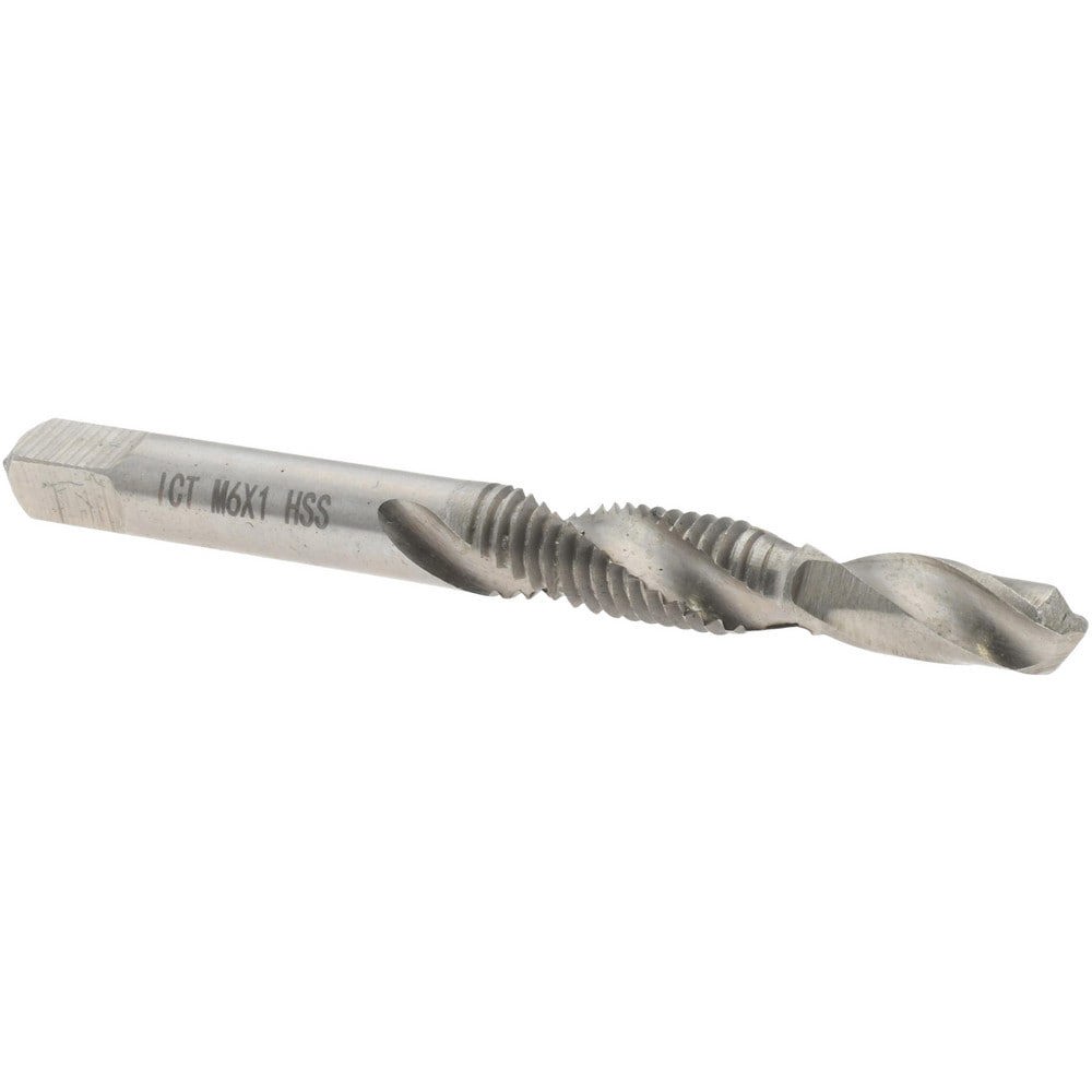 Combination Drill Tap: D5, High Speed Steel