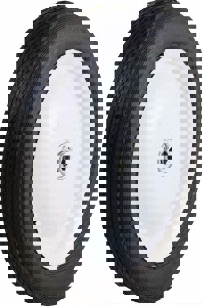 Semi-Pneumatic Caster Wheel: Rubber