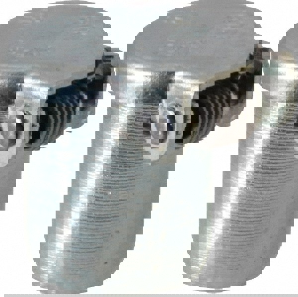 Steel, Zinc Plated, Plain Drive One Piece, Straight Oil Hole Cover