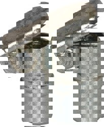 Steel, Zinc Plated, Beaded Drive One Piece, Straight Oil Hole Cover