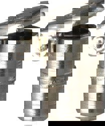 Steel, Zinc Plated, Beaded Drive One Piece, Straight Oil Hole Cover