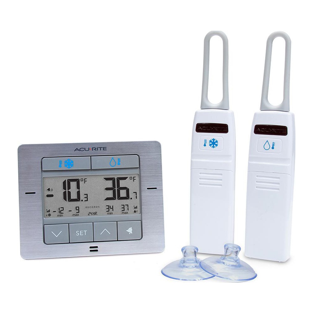 Cooking & Refrigeration Thermometers; Type: Refrigeration Thermometer ; Minimum Temperature: -40 ; Maximum Temperature (F): 1000F ; Accuracy: +/- 2 :F
