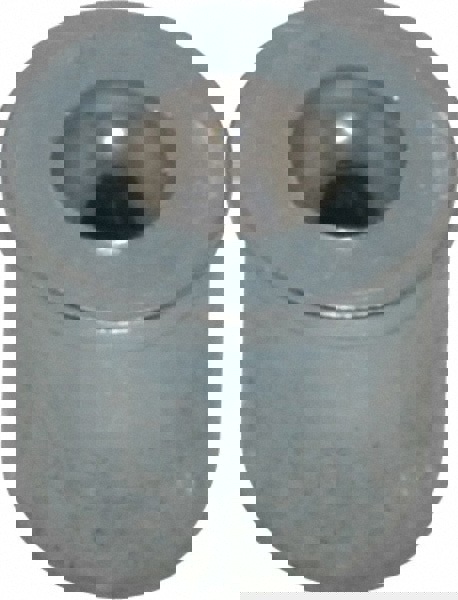 Steel, Zinc Plated, Plain Drive One Piece, Ball Valve Oil Hole Cover