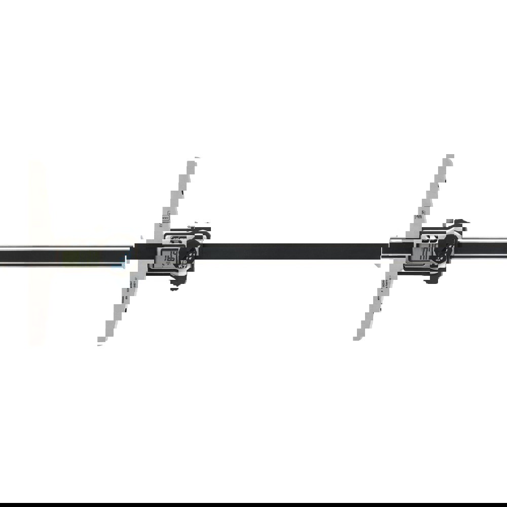 Electronic Calipers; Maximum Measurement (Decimal Inch): 12 ; Maximum Measurement (mm): 300 ; Measurement Range: 0in to 12in, mm to 300mm ; Resolution: 10.0005in, 10.0100mm ; Accuracy: 1in, 10.03mm ; Data Output: Yes