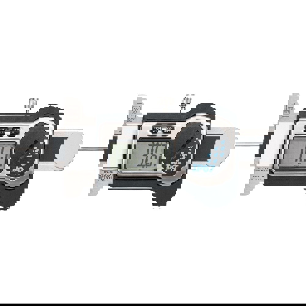 Electronic Calipers; Maximum Measurement (Decimal Inch): 1 ; Maximum Measurement (mm): 25 ; Measurement Range: 0in to 1in, mm to 25mm ; Resolution: 10.0005in, 10.0100mm ; Accuracy: 10.0010in, 10.02mm ; Data Output: Yes