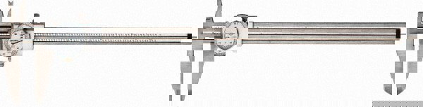 Dial Caliper: 12'' Range, 0.001'' Graduation, 0.1'' per Revolution