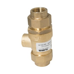 *NP 3/4 DUAL CHK W/ ATMOS VENT BFP