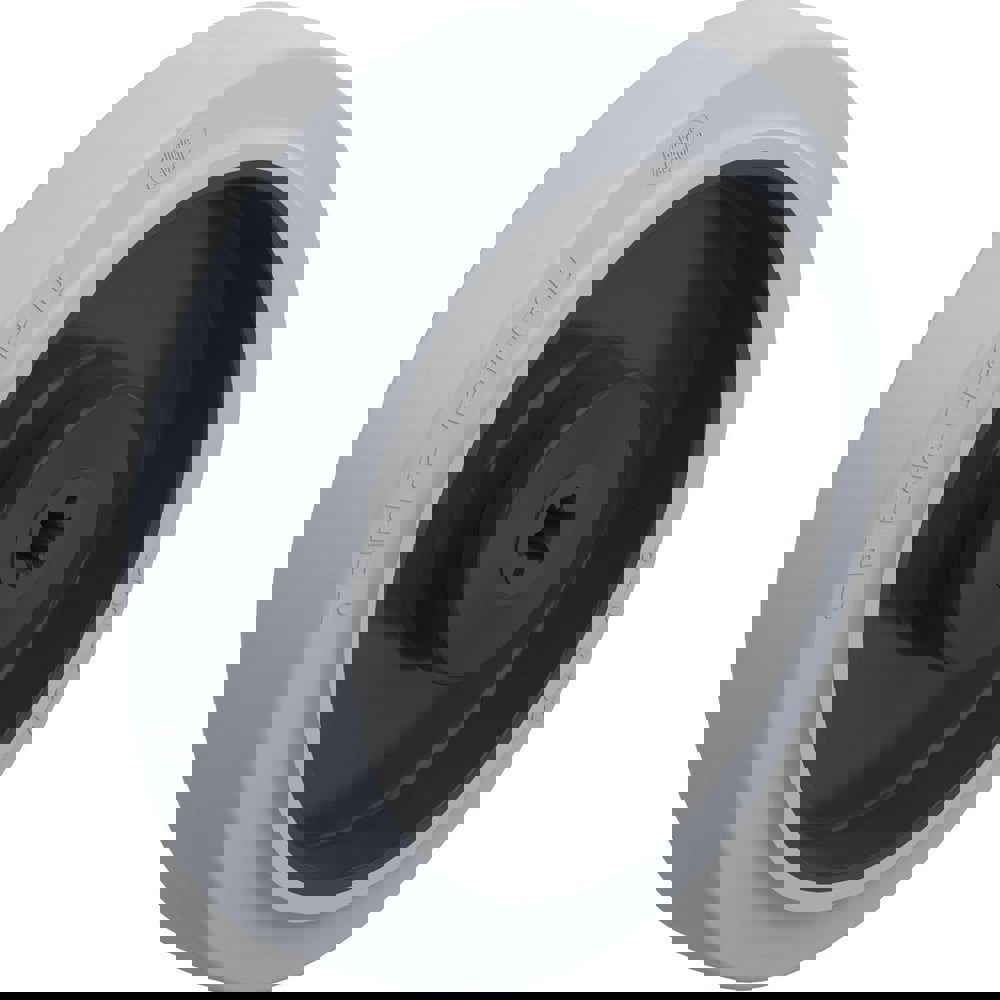 Caster Wheels; Wheel Type: Rigid; Swivel ; Wheel Diameter (Inch): 8 ; Bearing Type: Ball ; Wheel Width (Inch): 2 ; Wheel Core Material: Nylon ; Wheel Material: Rubber