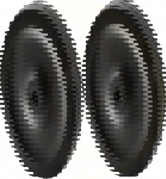Caster Wheel: Soft Rubber