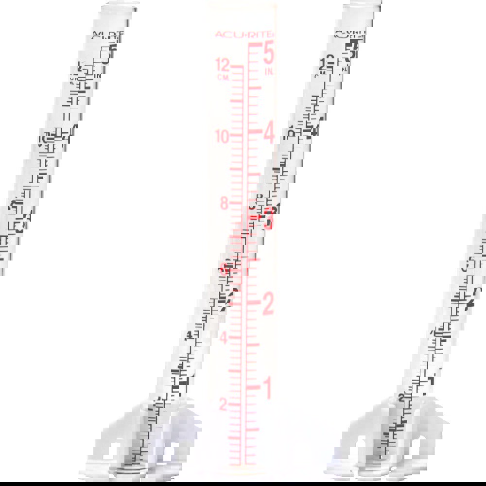 Rain Gauges; Thermometer: No ; Magnifying: No ; Mount Type: Wall ; Material: Glass; Acrylic; Plastic ; Capacity: 5
