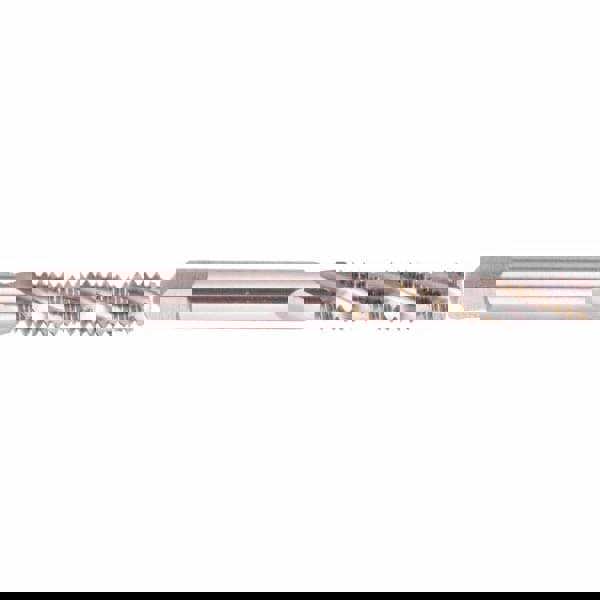 Spiral Flute Tap: 1/4-20, UNC, 2 Flute, Bottoming Chamfer, 3B Class of Fit, High-Speed Steel, Bright/Uncoated Finish