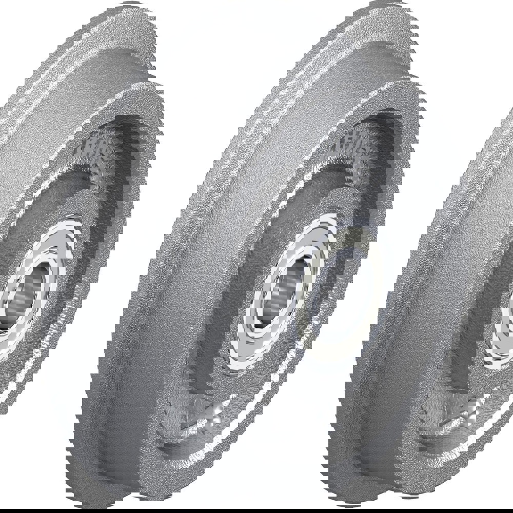 Caster Wheels; Wheel Type: Rigid; Swivel ; Wheel Diameter (Inch): 4 ; Bearing Type: Ball ; Wheel Width (Inch): 1-3/16 ; Wheel Core Material: Cast Iron ; Wheel Material: Metal