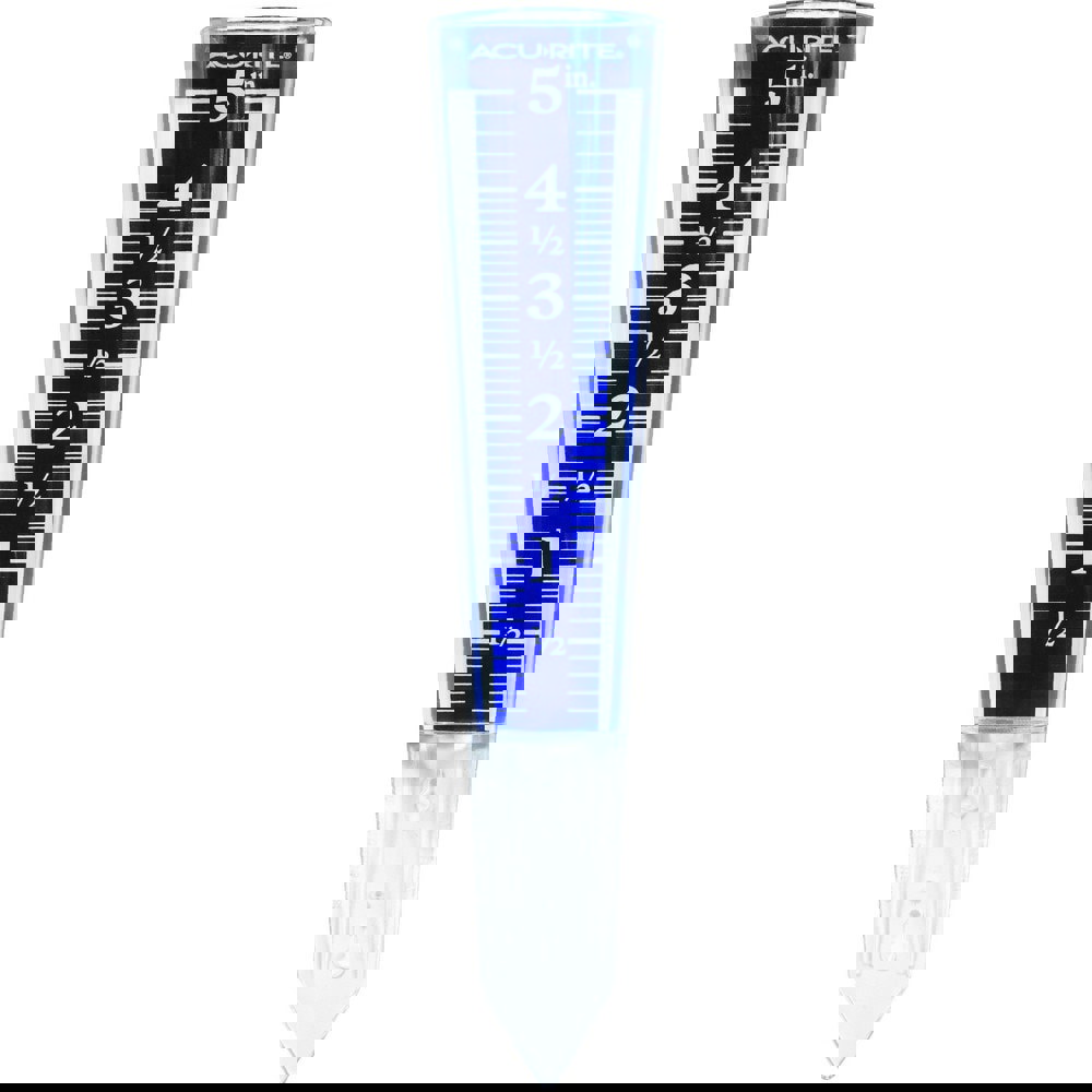 Rain Gauges; Thermometer: No ; Magnifying: Yes ; Mount Type: Spike; Wall ; Material: Plastic ABS; Acrylic ; Capacity: 5