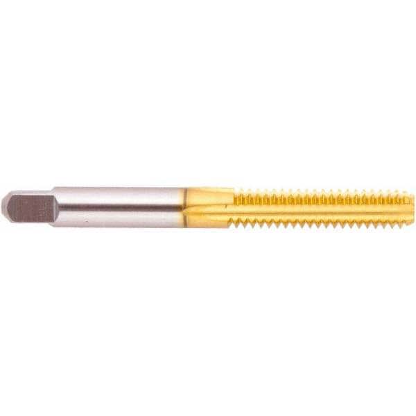 1/2-20 Bottoming RH 3B H3 TiN High Speed Steel 4-Flute Straight Flute Hand Tap