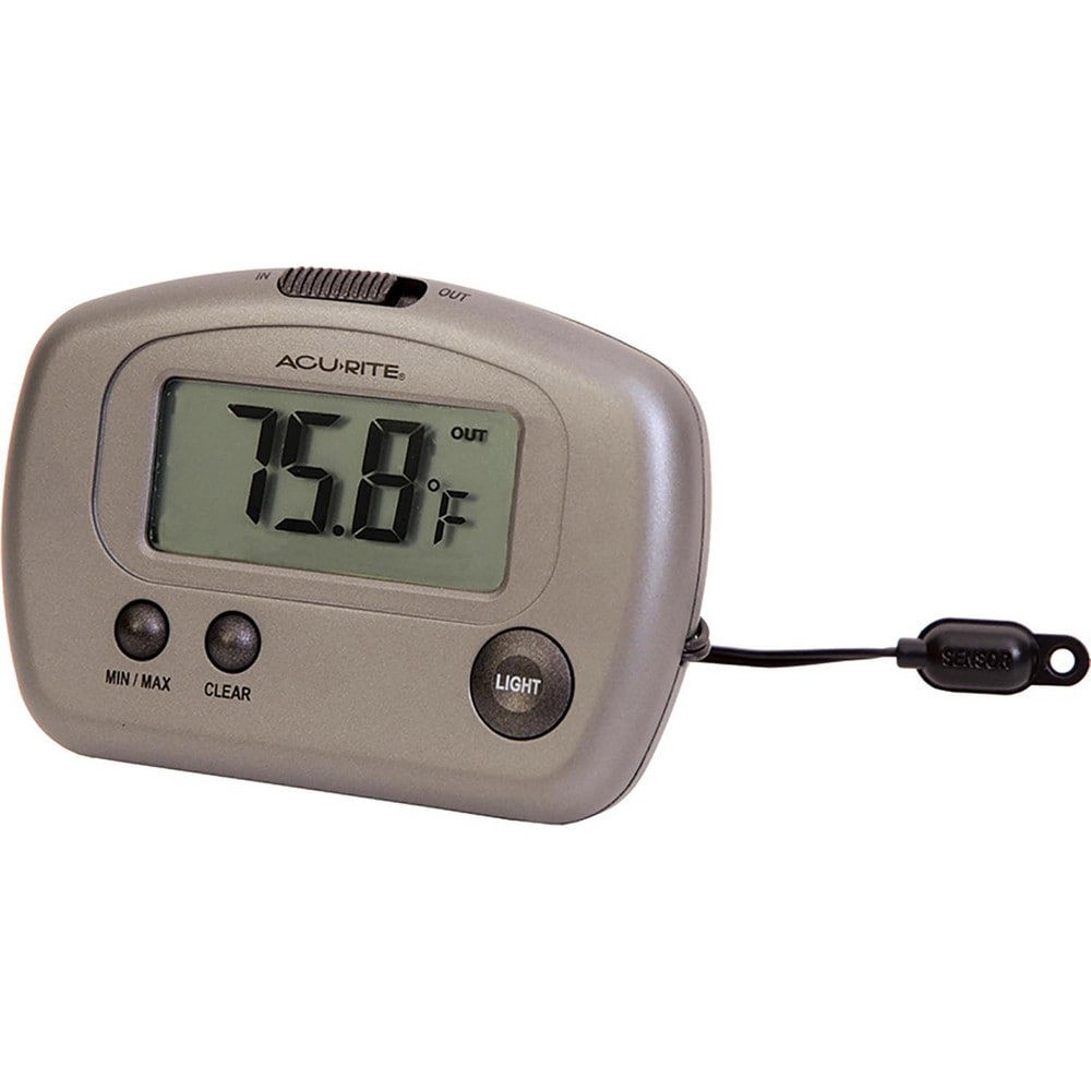 Surface Thermometers; Thermometer Type: Digital Thermometer ; Minimum Temperature: -58 ; Maximum Temperature: 1580F; 700C ; Temperature Accuracy: +/- 2 F ; Graduation: 0.1000 ; Housing Material: Plastic