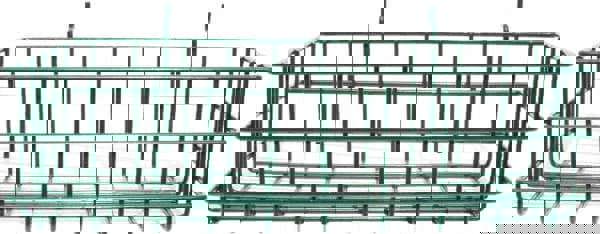 Peg Board/Slatwall Basket: Rectangular
